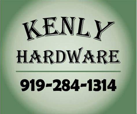 kenly hardware facebook.